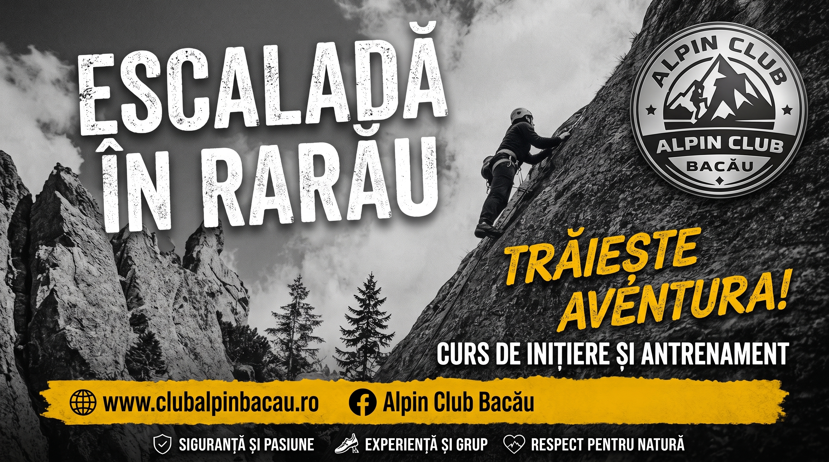 Escalada in Rarau
